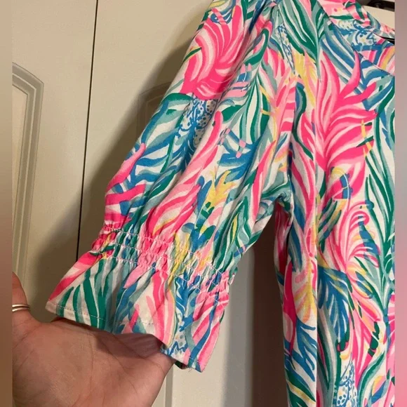 Lilly Pulitzer Sea Turtle Soirée Dress - Picture 2 of 3